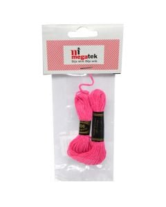 Muline for embroidery, 8.75yd, 100% cotton, Dark rose