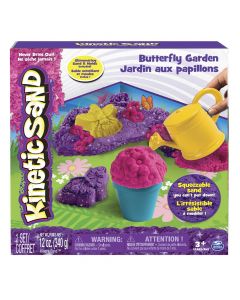 Set of kinetic sand and accessories, Spin Master, plastic and kinetic sand, 27x26x6.5 cm, purple, 6 pieces