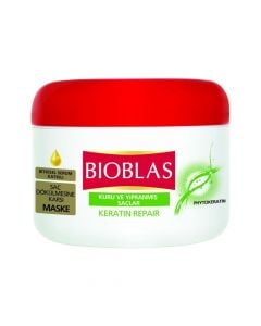Balsam për flokët 2 në 1, Bioblas, plastikë, 200 ml, e bardhë dhe e gjelbër, 1 copë
