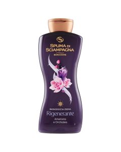 Body shampoo, Spuma, orchids and amethyst, 650 ml