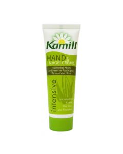 Krem për duart, Kamil H&N intensive, plastikë, 30 ml, jeshile, bardhë