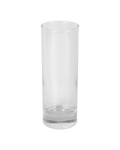 Juice tumbler 220 cc (Pk 12), Size: D.5.4 x15.2 cm, Color: Clear, Material: Glass