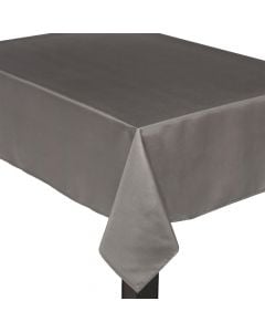 Tablecloth, Atmosphera, polyester, 140x240 cm, taupe, 1 piece