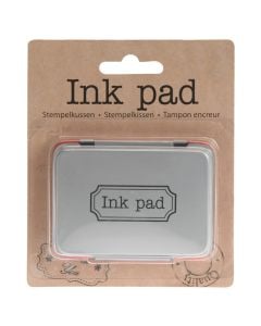 Tampon vule i mesëm, Siam, metal dhe sfungjer, 8x6 cm, e kuqe, 1 copë