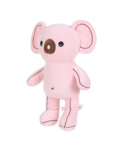 Lodër pellushi koala për fëmijë, Miniso, poliestër sintetike, 30 cm, rozë, 1 copë