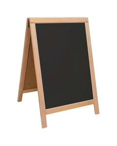 Tabelë e zezë, dru, 50x70 cm, e zezë, 1 copë