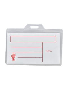 Baxho pa kapëse, plastikë, 6x10 cm, transparente, 1 copë