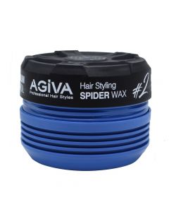 Hair wax, 01 Spider Effect, Agiva, plastic, 175 ml, orange, 1 piece