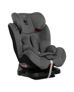 Baby car seat, Explorer, Lorelli, plastic, polyester and foam, 44x46x69 cm, gray and black, 1 piece