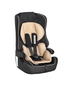 Baby car seat, Explorer, Lorelli, plastic, polyester and foam, 44x46x69 cm, black and beige, 1 piece