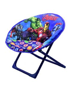 Foldable chair for children, Avengers, aluminum, plastic and polyester, 46x46x46 cm, pink