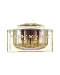Regenerating eye cream, Ginseng Royal Silk, Nature Republic, glass, 25 ml, gold, 1 piece