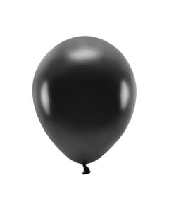 Tullumbace Eco, Party Deco, lateks, 26 cm, e zezë, 100 copë, 1 pako