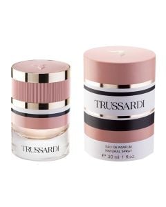 Parfum për femra, Trussardi, EDP, qelq, 30 ml, rozë dhe gold, 1 copë