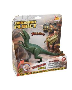 Lodër dinosaur për fëmijë, Dinosaur Planet, Best Luck, plastikë, 28x28x4 cm, e gjelbër, 1 copë