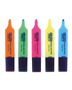 Highlighter pen, Globox, plastic, 11.5x2.5x1.5 cm, miscellaneous, 1 piece