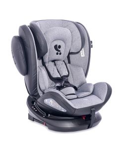 Baby car seat, Aviator, Lorelli, plastic, sponge and polyester, 41x57x63 cm, gray, 1 piece
