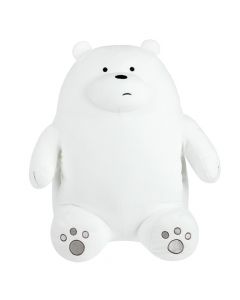 Jastëk pellushi Ice Bear, We Bare Bears, Miniso, poliestër sintetike, 46 cm, e bardhë, 1 copë