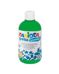 Tempera paint for kids, Carioca, plastic, 500 ml, green, 1 piece