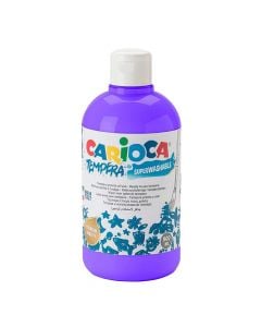 Tempera paint for kids, Carioca, plastic, 500 ml, purple, 1 piece