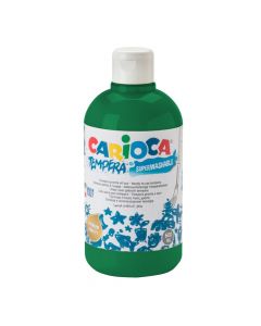 Tempera paint for kids, Carioca, plastic, 500 ml, sea green, 1 piece