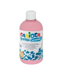 Tempera paint for kids, Carioca, plastic, 500 ml, pink, 1 piece
