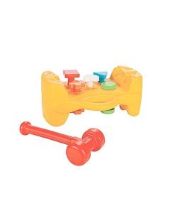 Educational game for kids, Pilsan, plastic, 11.5x24.5x16.5 cm, yellow and red, 1 piece