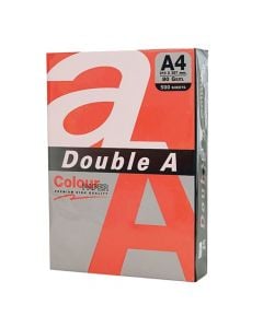 Leter fotokopje, Double A, A4, 80 gr, kuqe