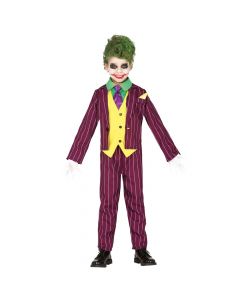 Kostum për meshkuj, Joker, 5-6 vjec, lejla, verdhë