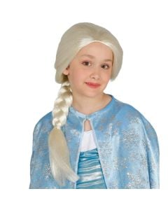 Paruke gërshet, me Frozen, sintetik, biond
