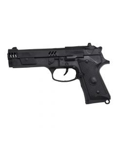 Pistoletë lodër për fëmijë, plastikë, 24 cm, e zezë, 1 copë