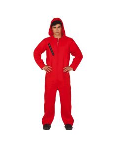Kostum halloweeni per meshkuj, La casa de papel, L, kuqe