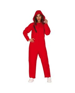 Kostum halloweeni per femra, La casa de papel, M, kuqe