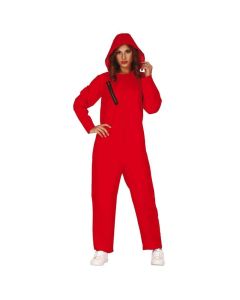 Women,s suit La casa de papel, M, red