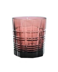 Whisky glass, Brixton, glass, lilac, Ø8.6 xH9.6 cm, 30 cl