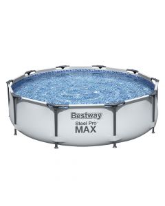 Bestway circular pool with filter pump, PVC / metal, blue, Dia. 3 mt x depth 76 cm