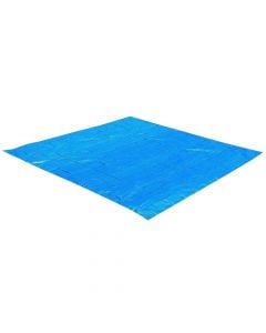 Nënshtresë për pishina, polietilen, blu, 366 x 366 cm