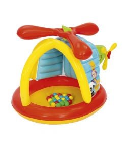 Helicopter shapes swnimming pool Fisher Price, PVC, different colors, 155 x 102 x 91 cm