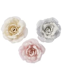 Lule dekoruese, poliestër, ngjyra të ndryshme, Dia. 12 x 12-H5 cm