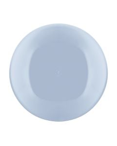 Deep plate, Clover, PP, light blue, Ø18 cm