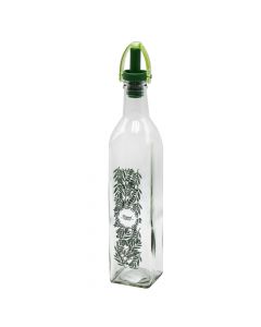 Oli & vinegar bottle, Fiesta, Glass/PS/PP, clear/green, 500 cc