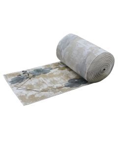 Rug Sila, neoclassic, heatset, beige with green, 80 cm