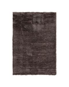 Shagi MADISON carpet, 45mm yarn, 55% polyester / 34% jute, brown, latex bottom layer, 160x230 cm