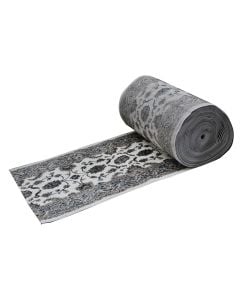 Rug Bogue, neoclassic, friese, beige base with brown shades, 80 cm