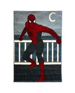 Carpet for children, Spider Man characer, freise, different colors, 133x190 cm