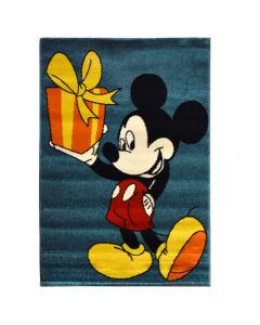 Carpet for children, Mickey Mouse character, freise, different colors, 133x190 cm