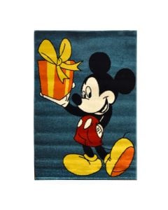 Carpet for children, Mickey Mouse character, freise, different colors, 100x150 cm