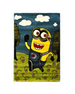 Carpet for children, Minions character, freise, different colors, 100x150 cm