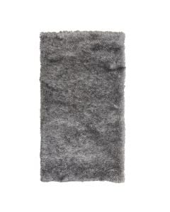Rug shaggy Enzo, 100% polyester, grey nuance, 80x150 cm