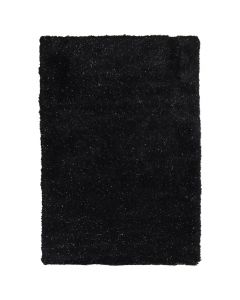 Carpet shaggy Enzo, 100% polyester, grey nuance, 140x200 cm